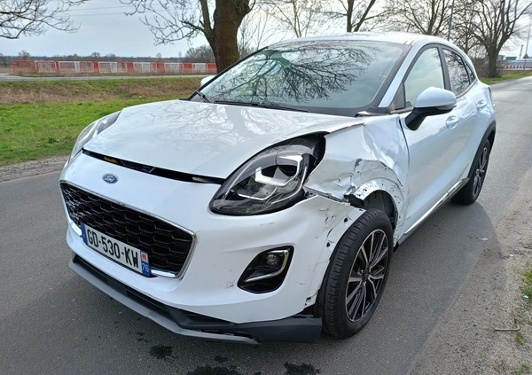 Ford Puma cena 52900 przebieg: 66000, rok produkcji 2021 z Września małe 191